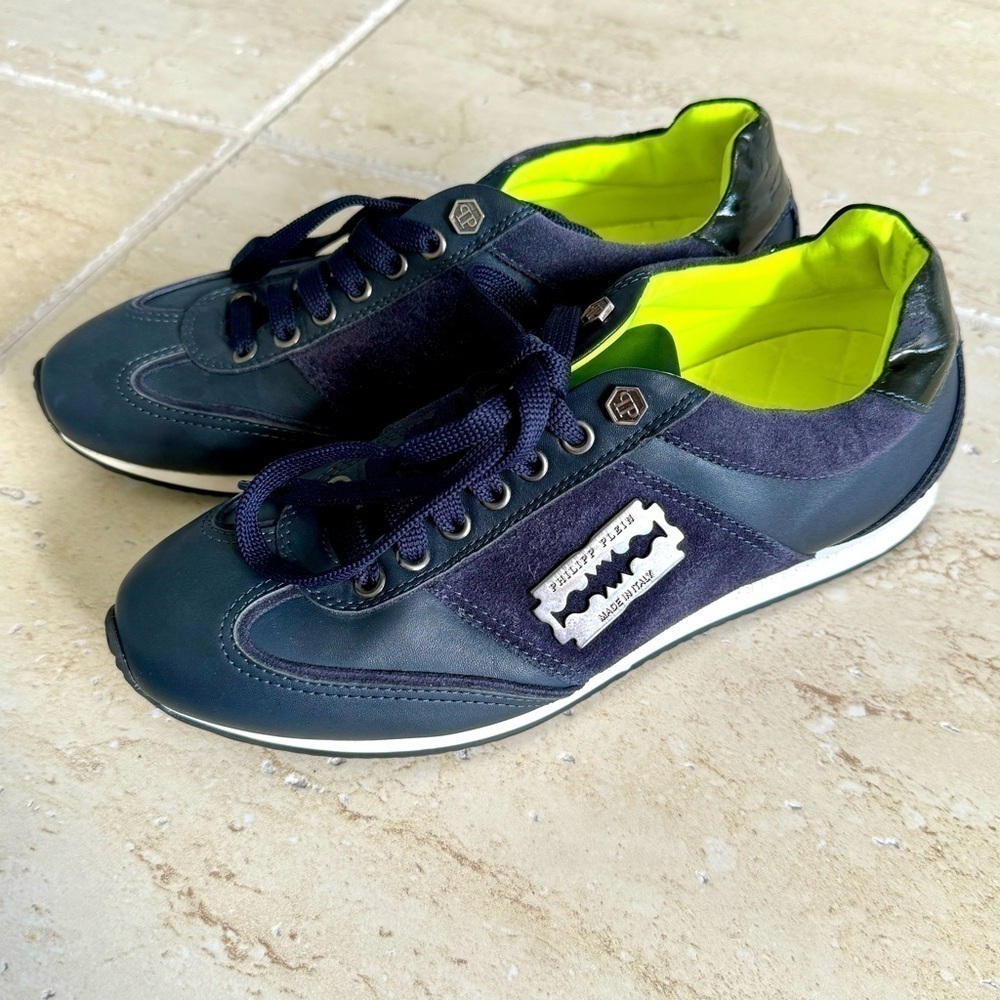 New! PHILIPP PLEIN Sneakers, Size 40, Authentic